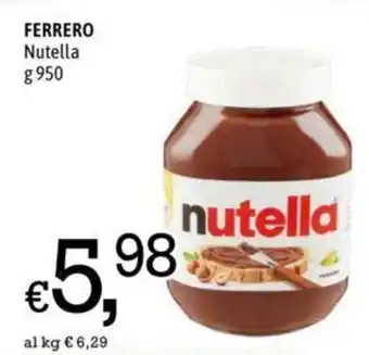 Famila Market FERRERO Nutella g 950 offerta