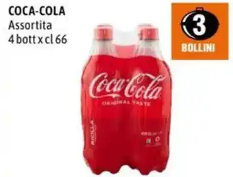 Famila Market COCA-COLA Assortita 4 bott x cl 66 offerta