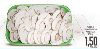 Supermercati Piccolo FUNGHI CHAMPIGNON AFFETTATI 200 g offerta