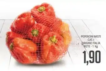 Supermercati Piccolo PEPERONI MISTI RETE-1 Kg offerta