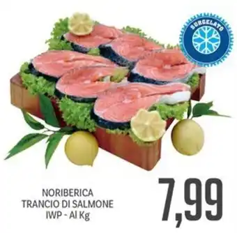 Supermercati Piccolo NORIBERICA TRANCIO DI SALMONE IWP offerta