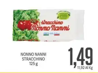 Supermercati Piccolo NONNO NANNI STRACCHINO 125 g offerta