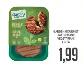 Supermercati Piccolo GARDEN GOURMET PIATTI PRONTI VEGETARIANI LINEA offerta