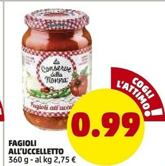 PENNY Fagioli All'Uccelletto offerta