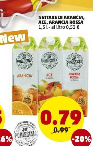 PENNY Nettare Di Arancia offerta