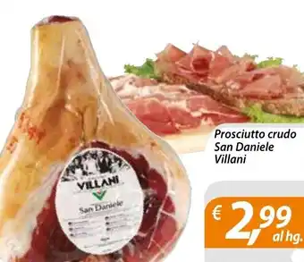 DiMeglio Prosciutto crudo San Daniele Villani offerta