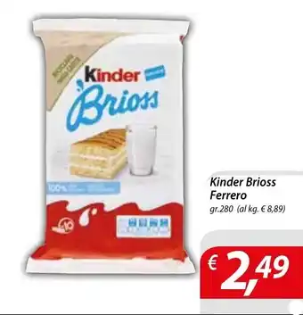 Kinder Brioss Ferrero gr.280