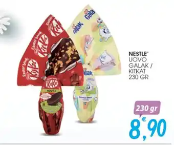 SpesAmica NESTLE' UOVO GALAK/ KITKAT 230 GR offerta