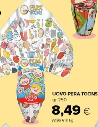 Tigre UOVO PERA TOONS gr 250 offerta