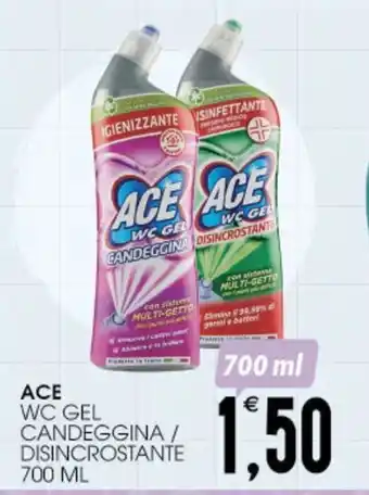 SpesAmica ACE WC GEL CANDEGGINA / DISINCROSTANTE 700 ML offerta