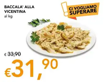 Migross Superstore BACCALA' ALLA VICENTINA offerta