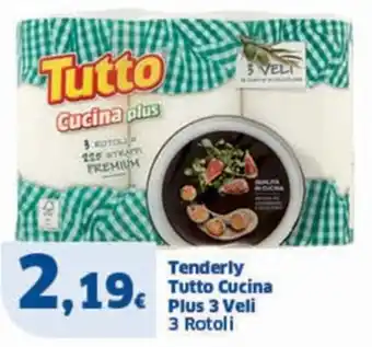 Tenderly Tutto Cucina Plus 3 Veli 3 Rotoli