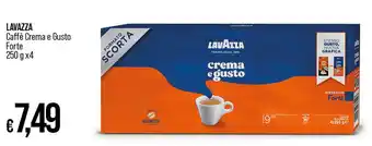 LAVAZZA Caffè Crema e Gusto forte 250 g x 4