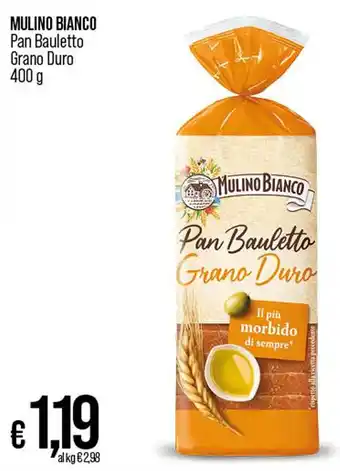 In Coop MULINO BIANCO Pan Bauletto Grano Duro 400 g offerta