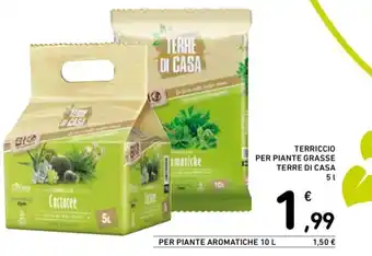 Spazio Conad TERRICCIO PER PIANTE GRASSE TERRE DI CASA 5L offerta