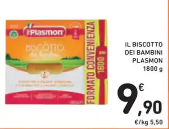 Spazio Conad IL BISCOTTO DEI BAMBINI PLASMON 1800 g offerta