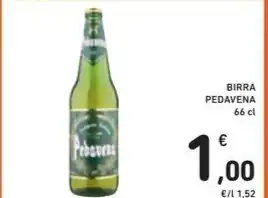 Spazio Conad BIRRA PEDAVENA 66 cl offerta