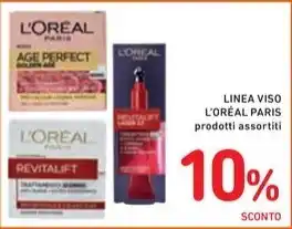 Spazio Conad LINEA VISO L'ORÉAL PARIS prodotti assortiti offerta
