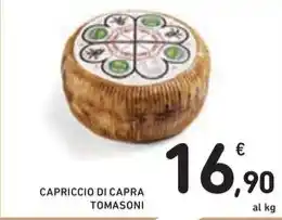 Spazio Conad CAPRICCIO DI CAPRA TOMASONI offerta