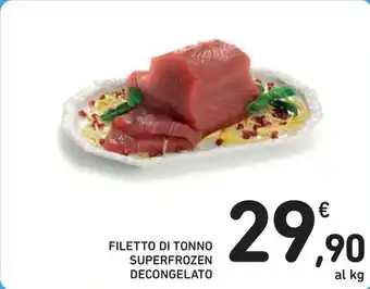 Spazio Conad FILETTO DI TONNO SUPERFROZEN DECONGELATO offerta