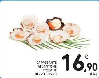 Spazio Conad CAPPESANTE ATLANTICHE FRESCHE MEZZO GUSCIO offerta