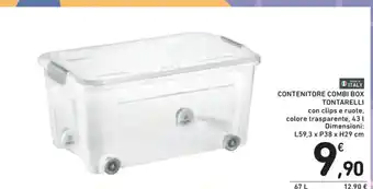 Spazio Conad CONTENITORE COMBI BOX TONTARELLI offerta