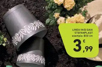 Spazio Conad LINEA VASI GAIA STEFANPLAST offerta