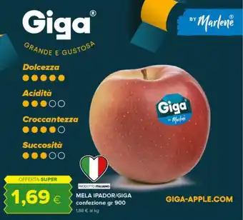Tigre MELA IPADOR/GIGA confezione gr 900 offerta