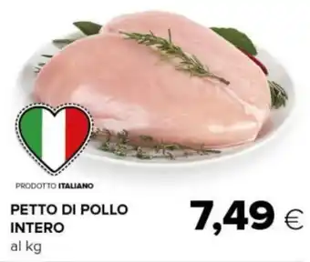 Tigre PETTO DI POLLO INTERO al kg offerta