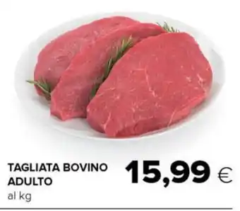 Tigre TAGLIATA BOVINO ADULTO al kg offerta