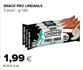 Tigre SNACK PRO LINDAHLS 3 pezzi - gr 120 offerta