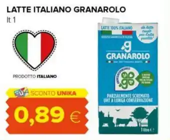 Tigre LATTE ITALIANO GRANAROLO lt 1 offerta