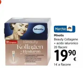 dm drogerie markt Mivolis Beauty Collagene + Acido Ialuronico offerta