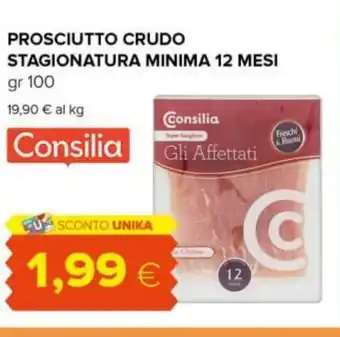 Tigre PROSCIUTTO CRUDO STAGIONATURA MINIMA 12 MESI gr 100 offerta