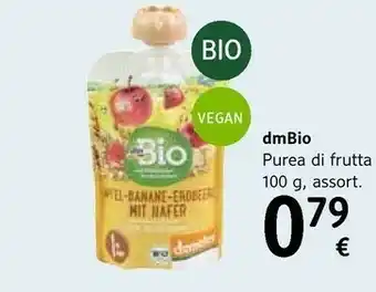 dm drogerie markt Dm Bio Purea Di Frutta offerta