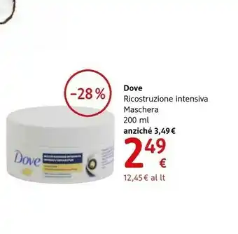 dm drogerie markt Dove Ricostruzione Intensiva Maschera offerta