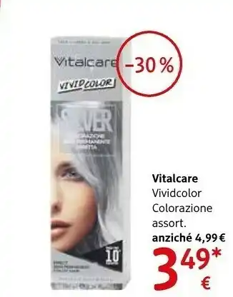 dm drogerie markt Vitalcare Vividcolor Colorazione offerta