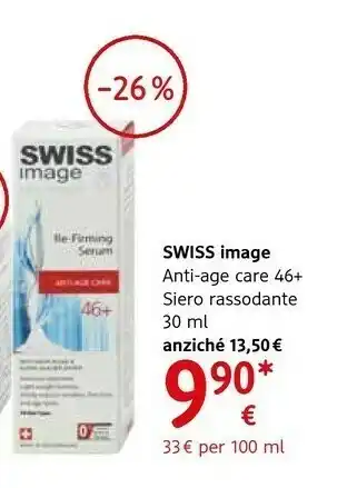dm drogerie markt Swiss Image Anti-age Care 46+ Siero Rassodante offerta