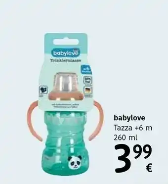 dm drogerie markt Babylove Tazza +6 offerta