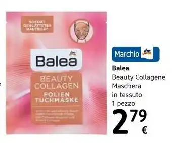 dm drogerie markt Balea Beauty Collagene Maschera offerta