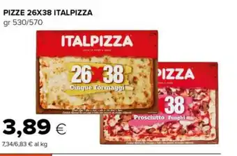 Tigre PIZZE 26X38 ITALPIZZA gr 530/570 offerta