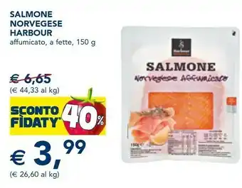 Esselunga Harbour Salmone affumicato offerta