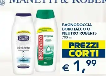 Esselunga Borotalco Bagnoschiuma offerta