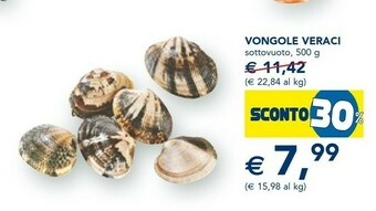 Esselunga Vongole offerta