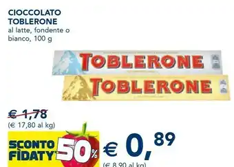 Esselunga Toblerone Gelato offerta