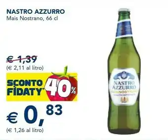 Esselunga Nastro Azzurro Birra offerta