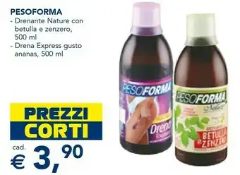 Pesoforma Integratori alimentari