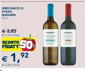 Esselunga Nadarìa Vino offerta