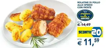 Esselunga I pronti in tavola Pollo offerta