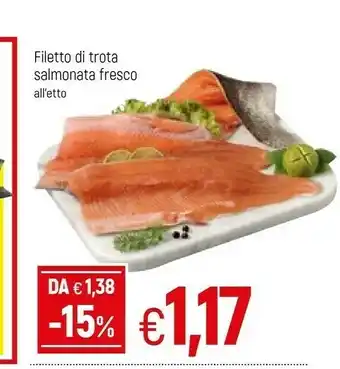 Famila Galassia Filetto Di Trota Salmonata Fresco offerta